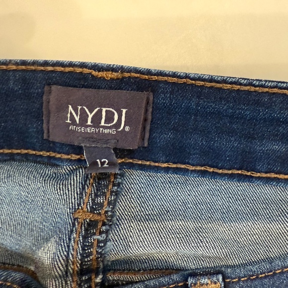 NYDJ Women’s Jeans, Marilyn Straight, LiftXTuck Tech, Size 8 X 30” inseam - Picture 2 of 6